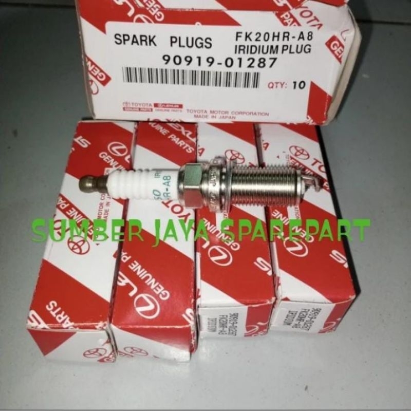 หัวเทียน Denso iridium ของแท้สําหรับ innova fortuner FK20HR-11 90919-01287