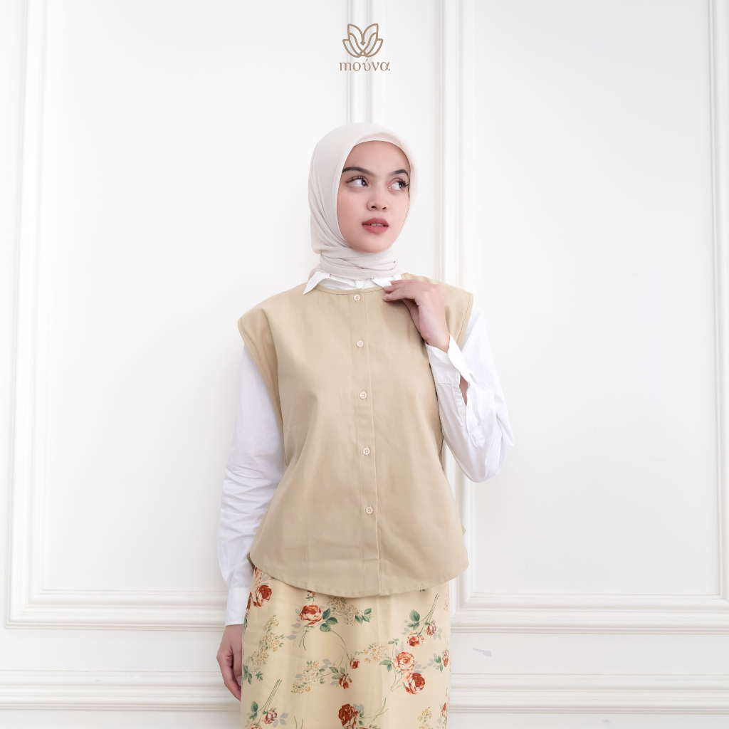 Mouva - เสื้อกล้ามผู้หญิง Yarra เสื้อกั๊กผ้าแคนวาสธรรมดา