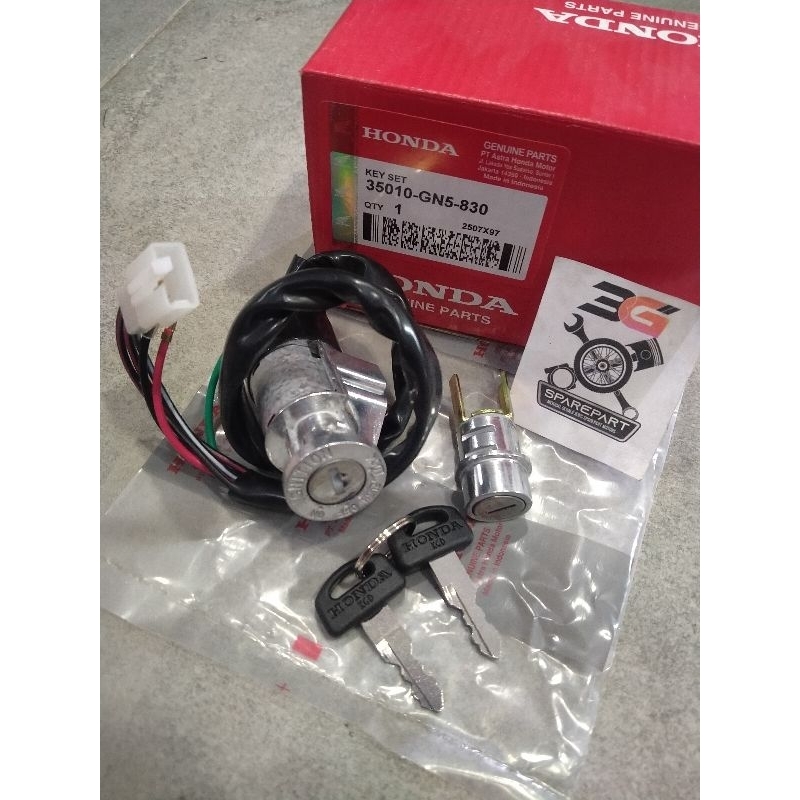 IGNITION KEY ASSY GN5 GRAND/LEGEND 35010-GN5-830 HONDA