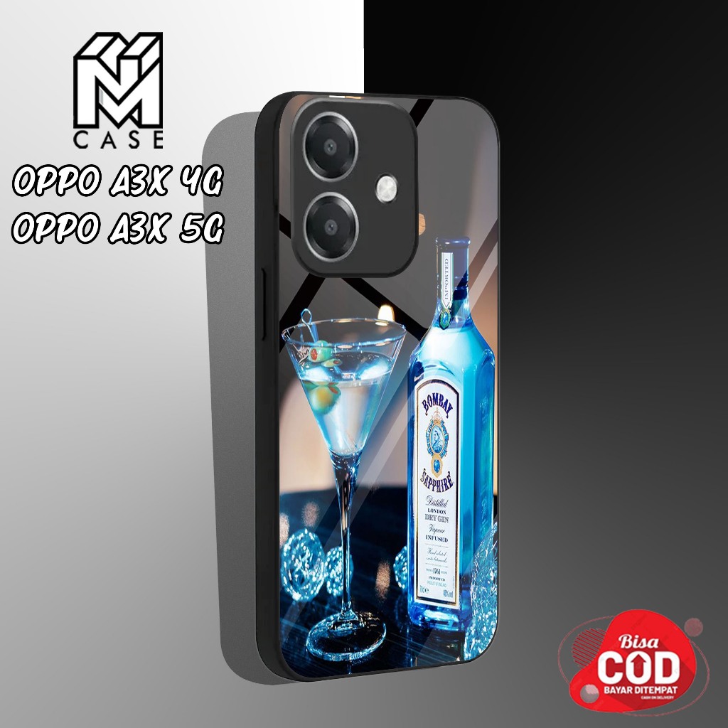 ล่าสุด OPPO A3X 4G / OPPO A3X 5G Case - 052 - Fashion Case Drink Casing Hp Case Softcase Hardcase Ba