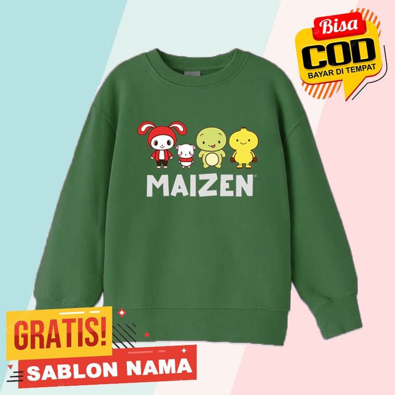 MAIZEN JJ MIKEY MAIZEN FAMILY CHARACTER CHILDRENS HOODIE SWETER JACKET