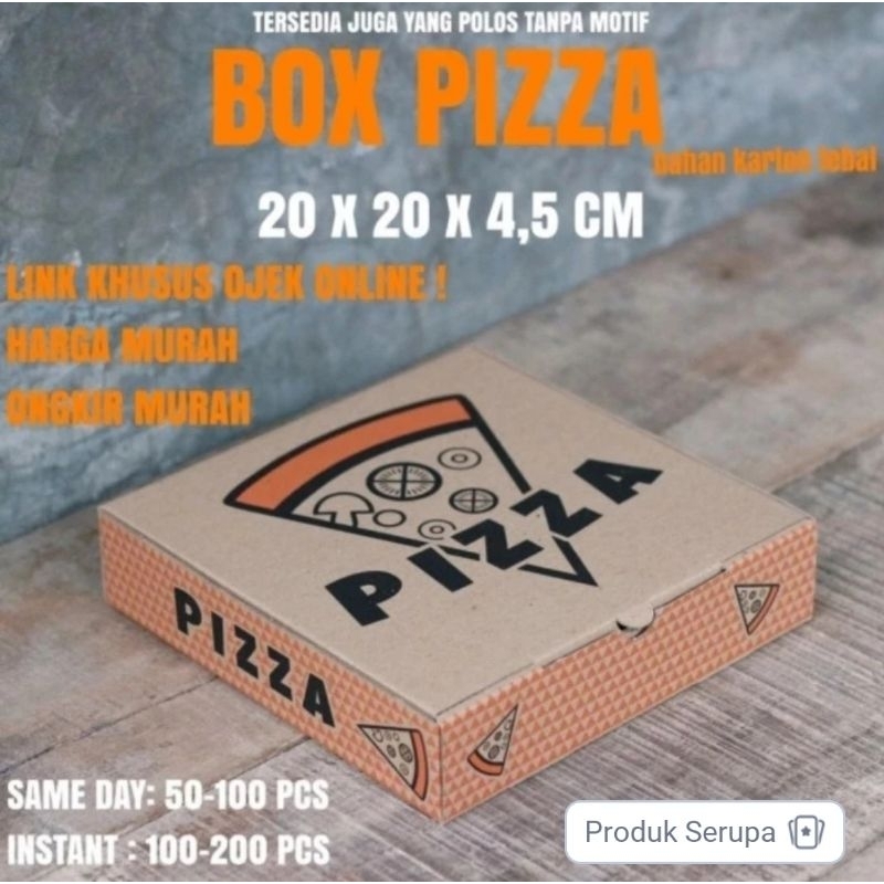 PIZZA BOX MOTIF - PIZZA BOX 20