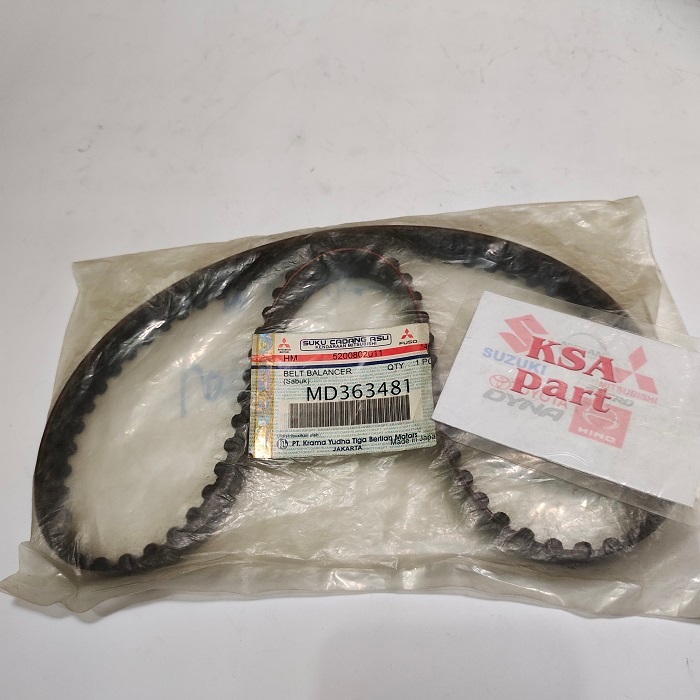 TIMING BELT MITSUBISHI L300 DIESEL L038 OLD 2.3 2300 CC SHORT 4D55 MD363481 82-88