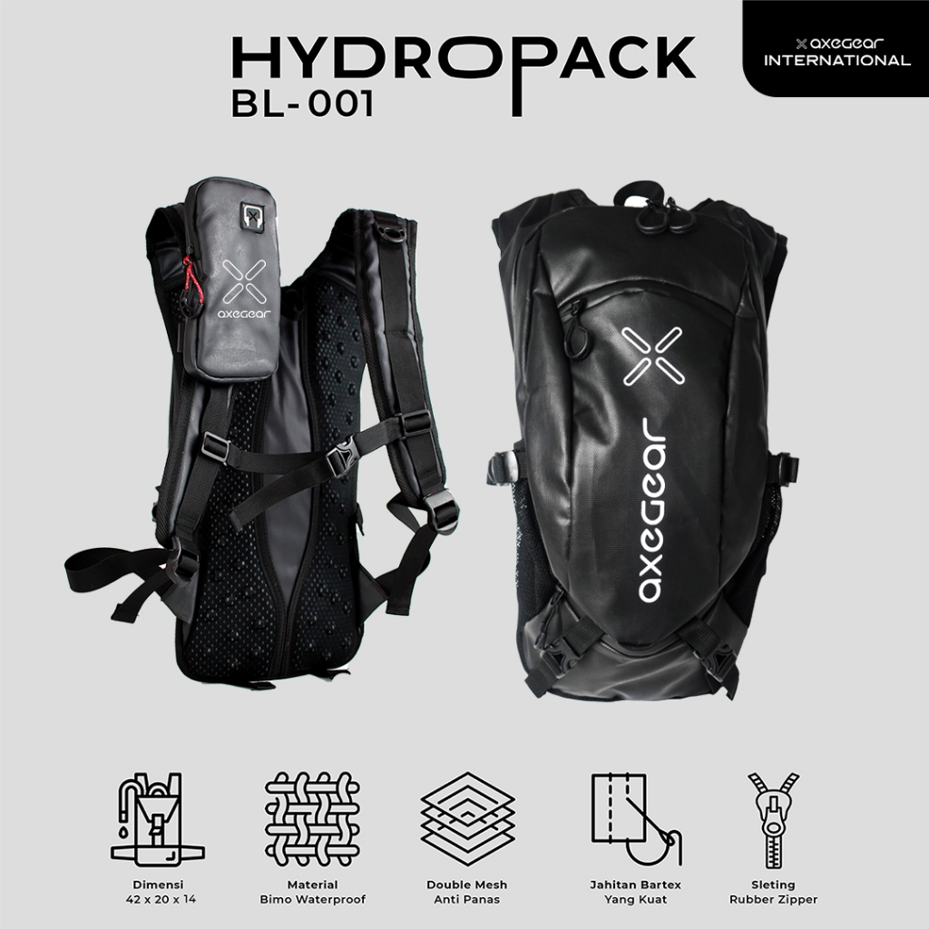 RKYND- Hydropack Trail และจักรยาน