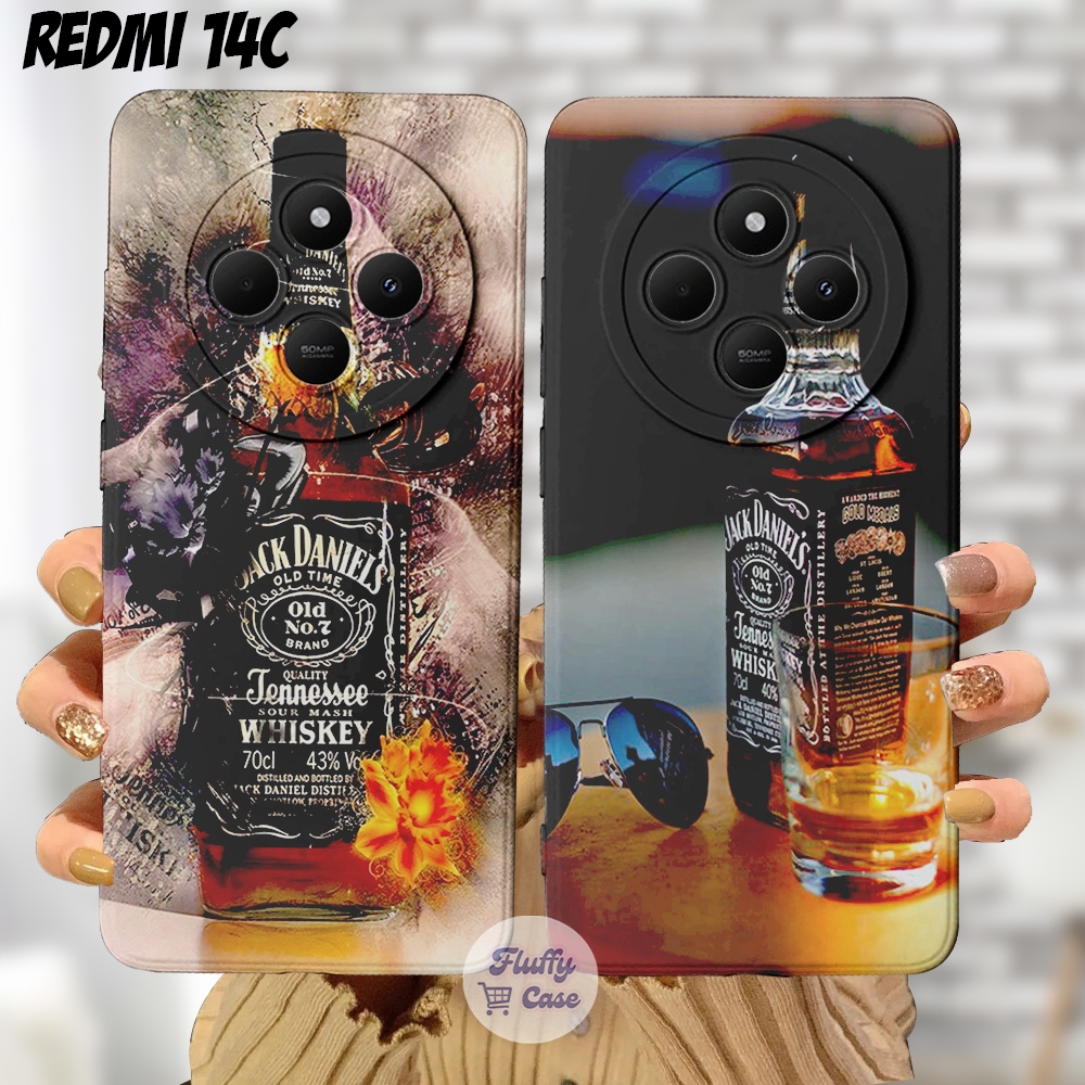 ใหม่ล่าสุด REDMI 14C HP CASE AVAILABLE สําหรับ 13C 13 4G A3 PRO 9C 9A POCO C65 DRINK Motif - เคสเท่ๆ