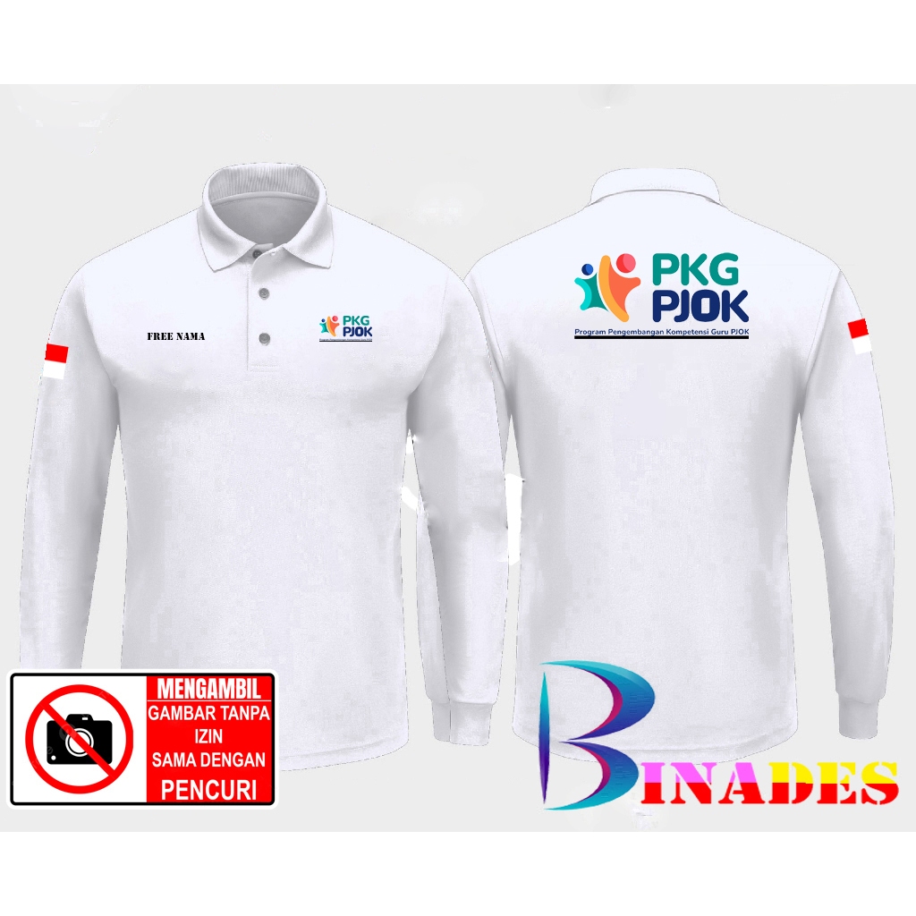 เสื้อยืดคอปก รุ่น เสื้อคอปก PKG-PJOK-Program การพัฒนาพนักงานต้อนรับครู PJOK BINADES