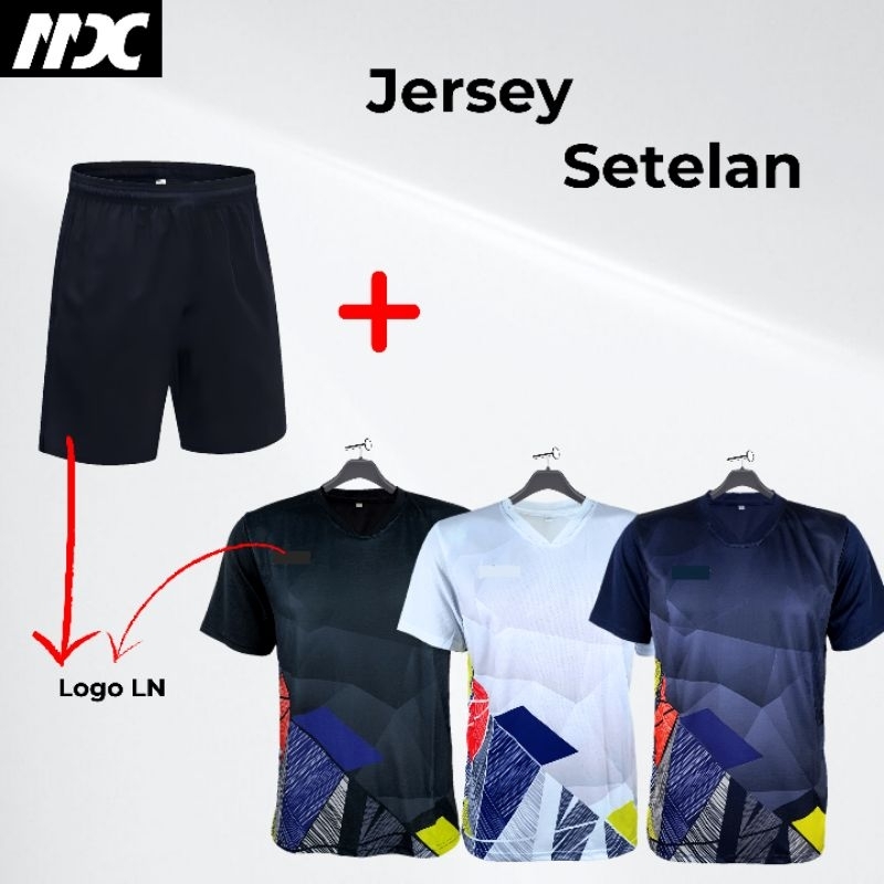 Stl-03 MASTER | ชุดเสื้อ BADMINTON ผู้ใหญ่พิมพ์เต็มชุดเสื้อ BADMINTON