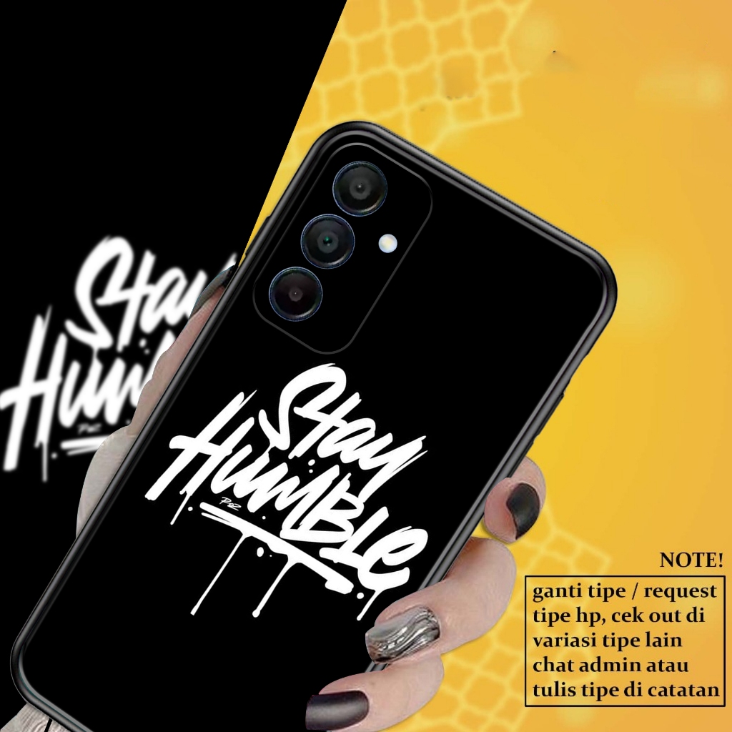 SAMSUNG A25 Case - ALPHA Case (;ATAR BLACK) - 2D Premium Glossy - Glossy Softcase - Hp Casing - Glos