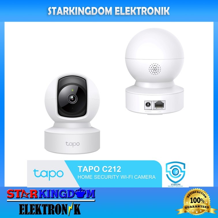 กล้อง Ip TP Link Tapo C212 Smart Motion Detection PTZ 360 2K 3MP ความละเอียด Ipcam กล้องรักษาความปลอ