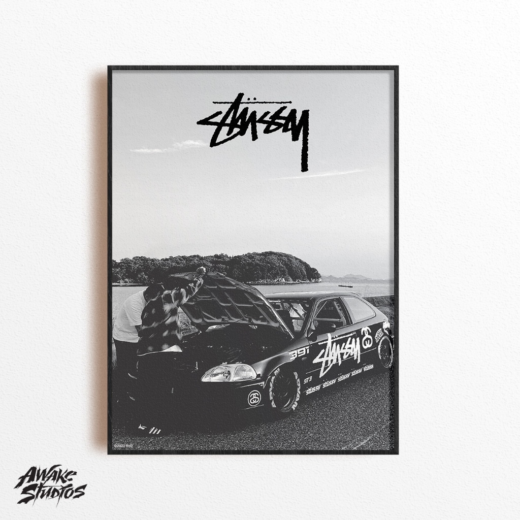 โปสเตอร์กรอบ Stussy - Frameblock