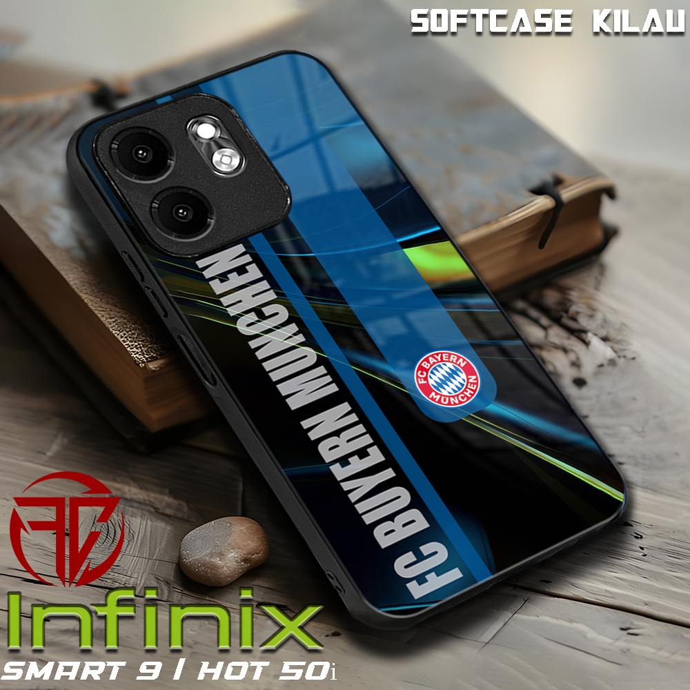 [AM08] ใหม่ล่าสุด INFINIX SMART 9 Glitter Softcase | INFINIX HOT 50i | เคส Infinix Smart 9 Mica | Ho