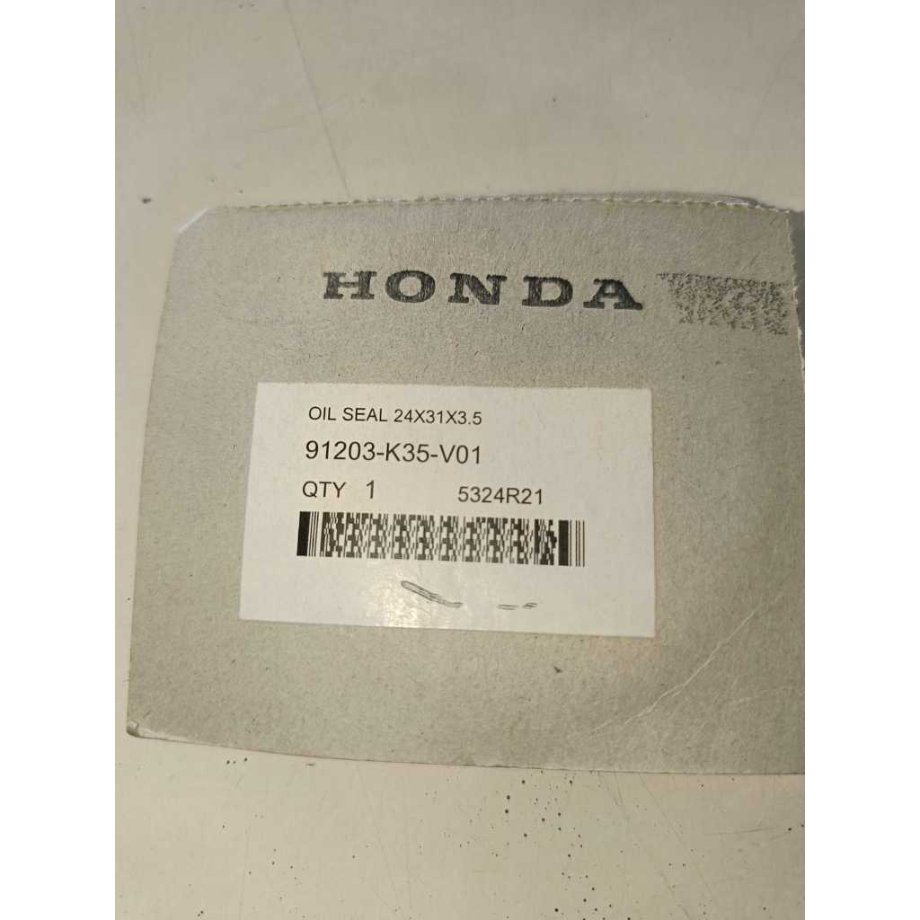 ซีลน้ํามัน Sil Roller Housing Honda Vario 125 LED Vario 160 ADV 160 PCX 160 91203 K35 V01 24 x 31 x 