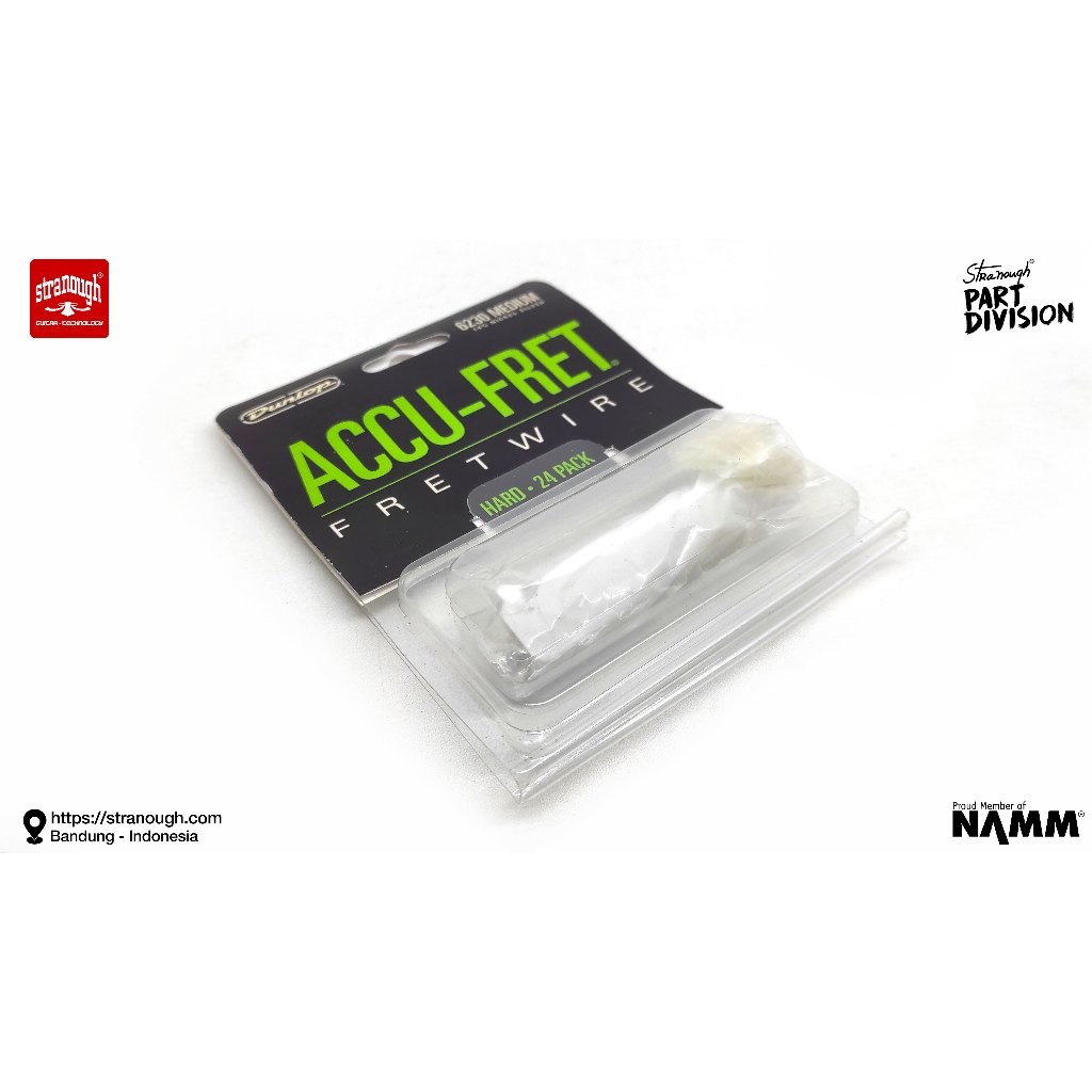 Jim Dunlop Accu Fret ® 24 แพ็ค 6230 MEDIUM Fretwires - 2.00mm