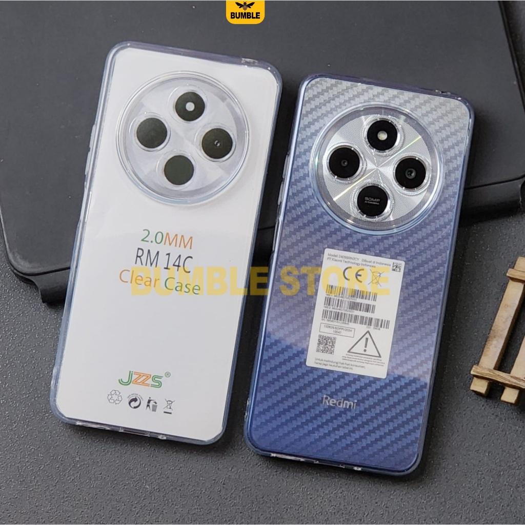 Bumble - Poco C75 Poco C65 Softcase Clear Case Bening 2.0mm Case Poco C75 Poco C65 CH-01