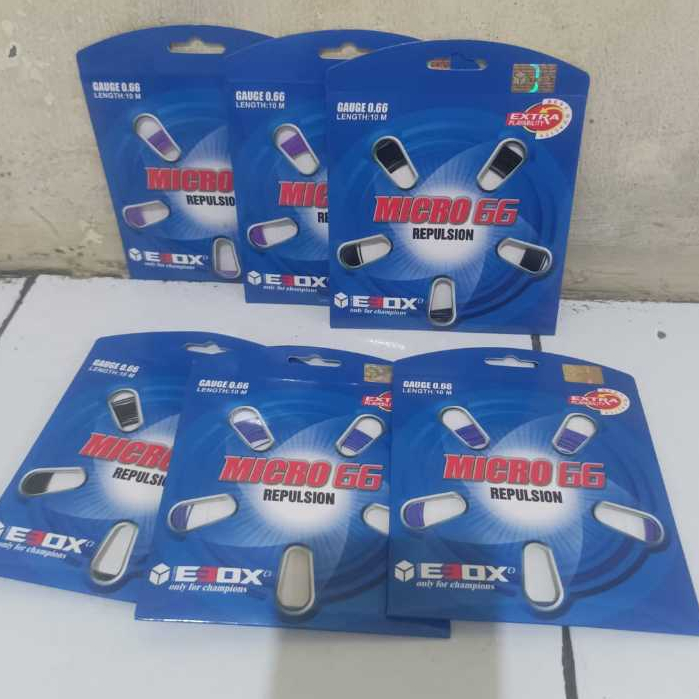 สายแบดมินตัน Ebox Micro 66 ดั้งเดิม / สายแบดมินตัน Ebox Micro 66 ดั้งเดิม
