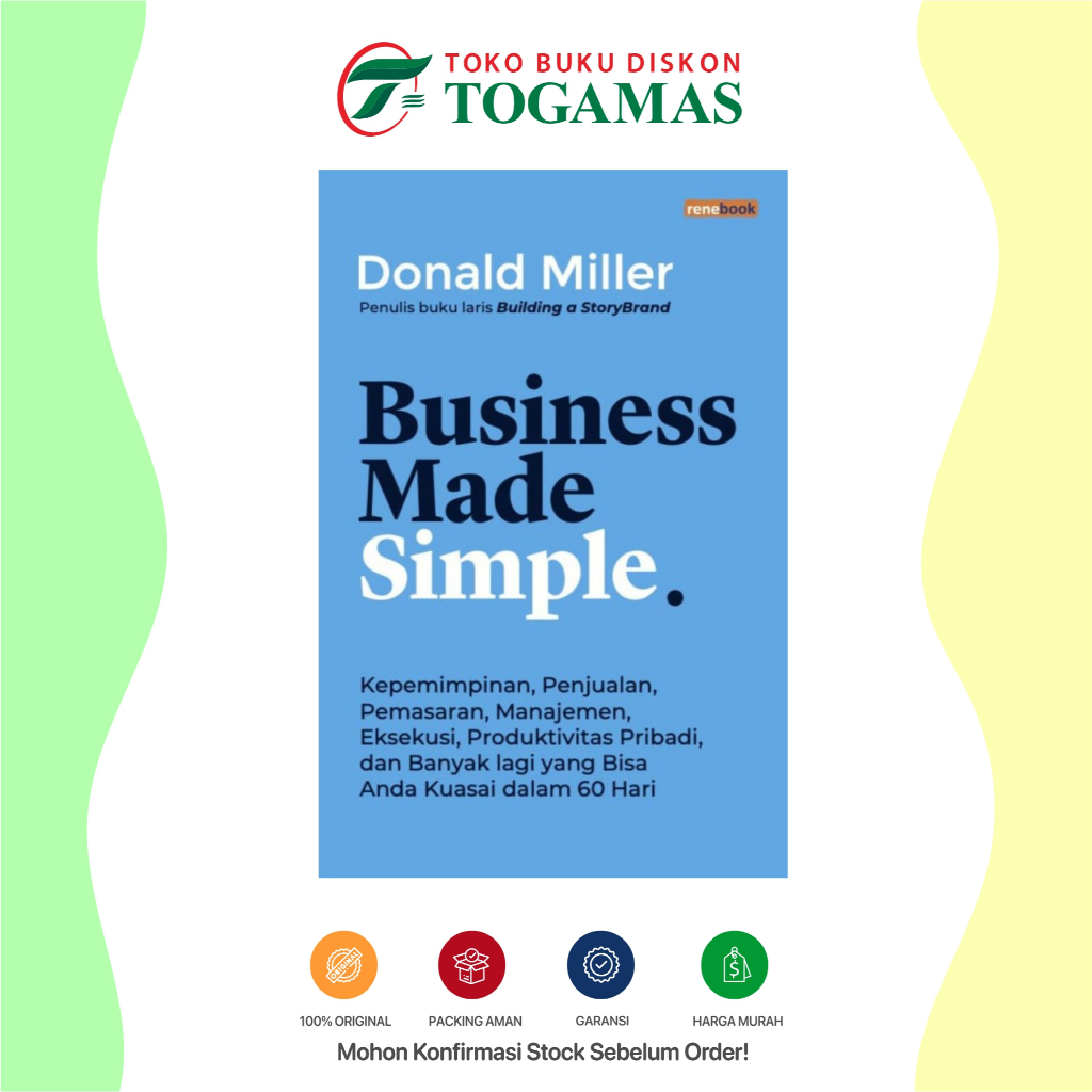หนังสือ Business Made Simple Donald Miller - DONALD MILLER