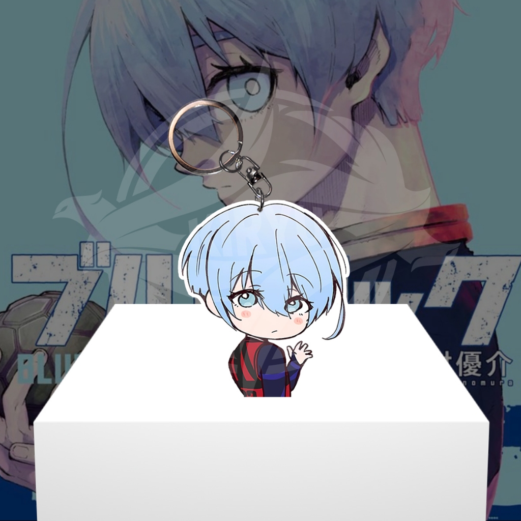 Gantungan พวงกุญแจ Anime Blue Lock Hiori Yo HP - พวงกุญแจอะคริลิค - พวงกุญแจอะคริลิค