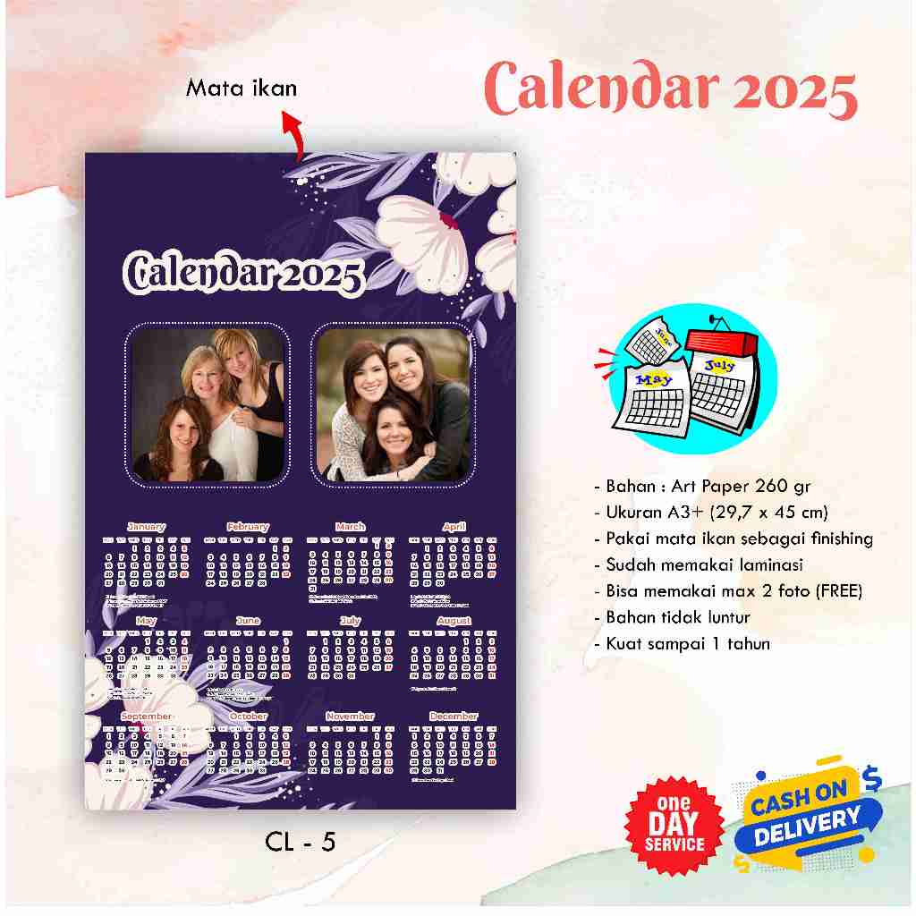 CALENDAR 2025 CUSTOM / CALENDAR
