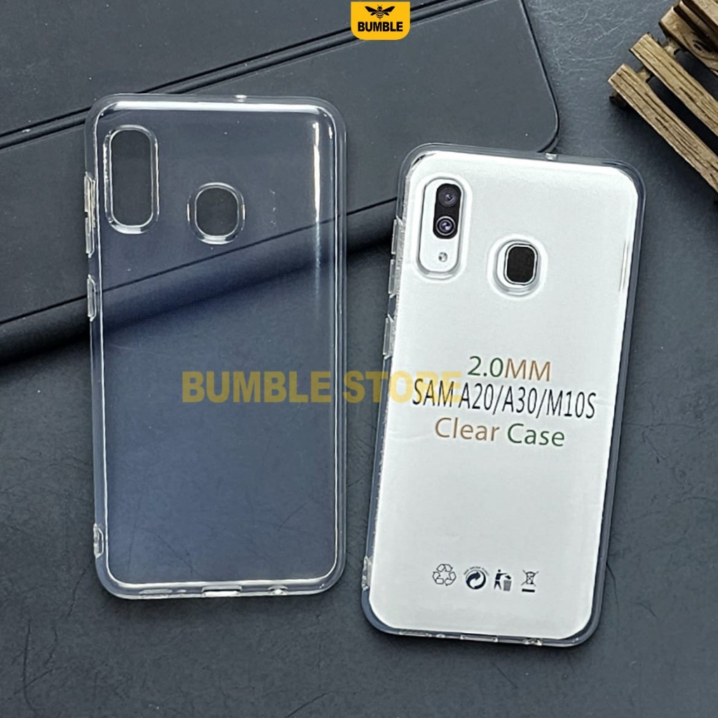 Bumble - Softcase Clear Case Bening 2.0mm Case Samsung A30 Samsung A20 Samsung M10S Samsung A50 Sams