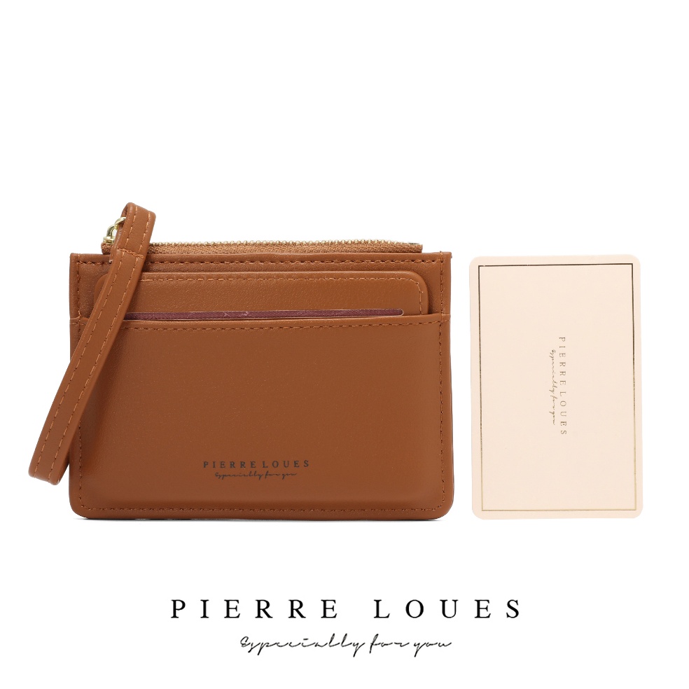 DIRECT ATC Card Holder PIERRE LOUES Leticia Wallet Premium PU Leather Card Wallet