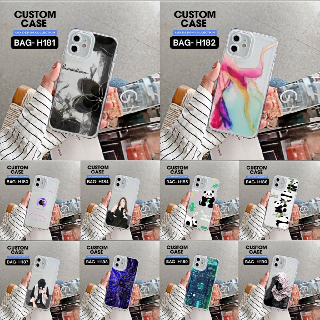 OPPO A15/A12/A5S/A3S/A5/A9 2020/A7 2018/A11K/A1K/F9/RENO 4 CASE MOTIF CODE BAG H0181-H0190 ACC VENUS