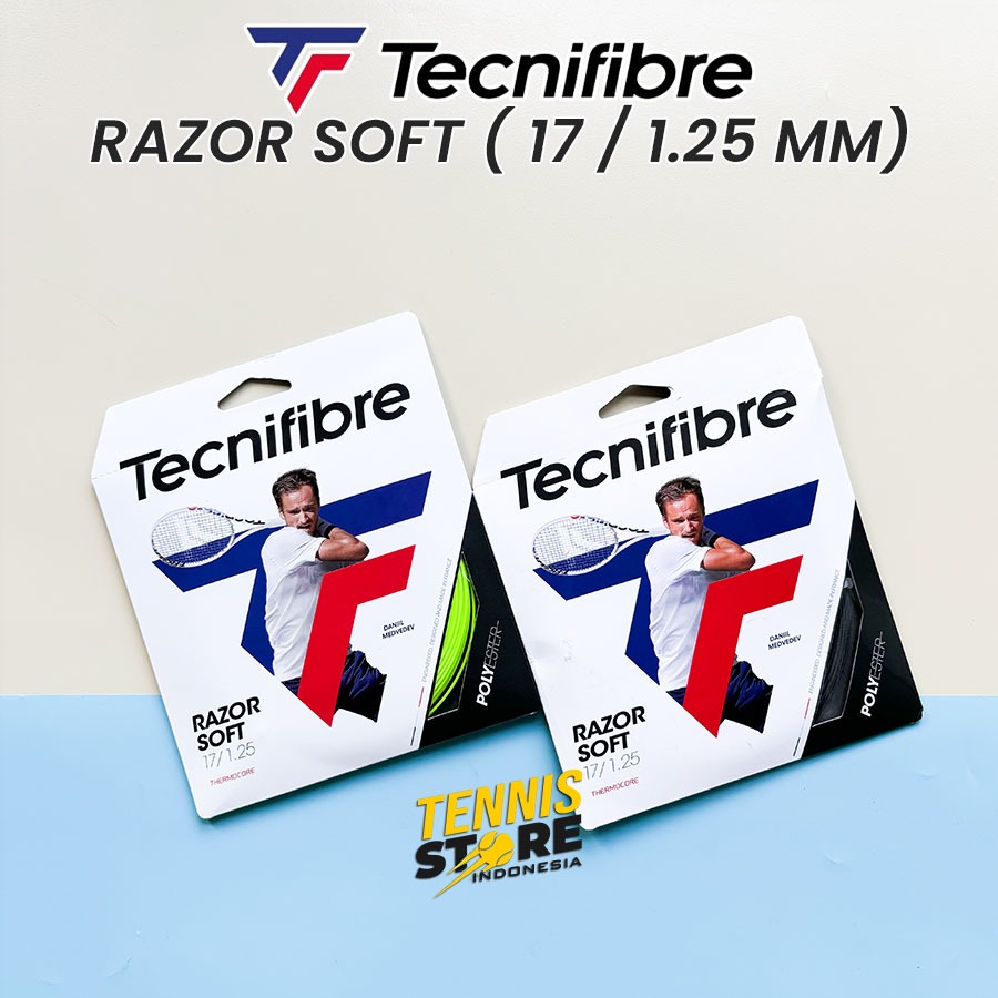 สายเทนนิส Tecnifibre RAZOR SOFT 17/1.25 | สายไม้เทนนิส
