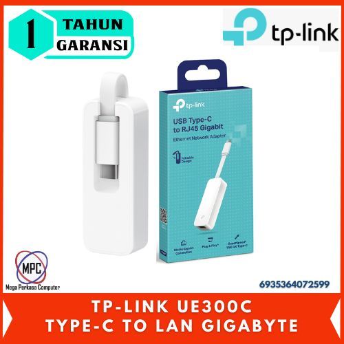 TP-LINK UE300C USB Type C ถึง Lan RJ45 Gigabyte