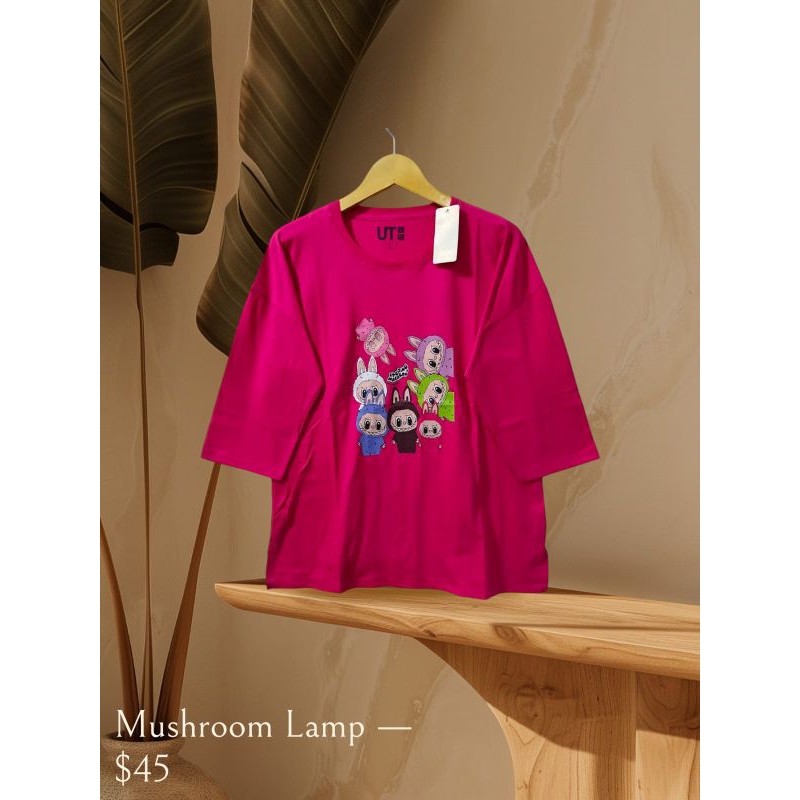 เสื้อยืดฟักทอง Uniqlo over size 7/8