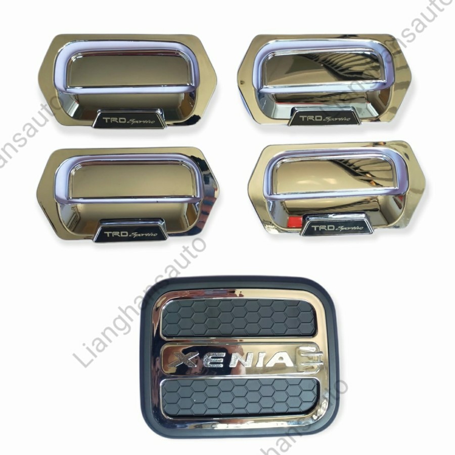 มือจับด้านนอก + แพ็คเกจฝาถังสําหรับ avanza/xenia vvti chrome