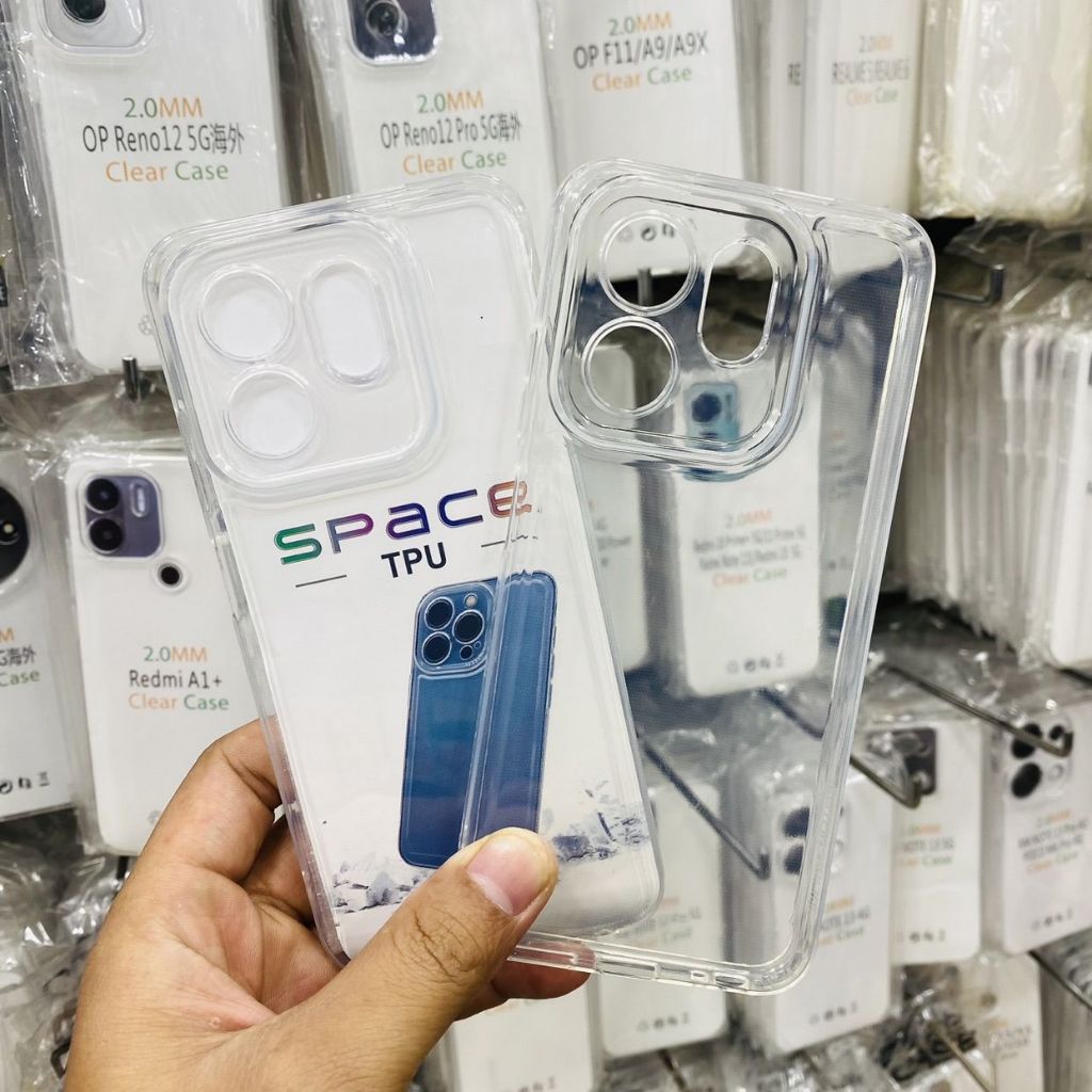 SILICON CASE INFINIX SMART 9 6+ india Smart 8 Smart 8 Pro HOT 50i 50 50 Pro+ CLEAR CASE 2.0 มม.