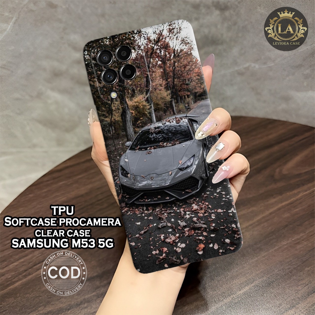 HP เคส Samsung Galaxy M53 5G ใหม่ล่าสุด - เคส Leviora - เคสรถแฟชั่น - Samsung Galaxy M53 5G Softcase