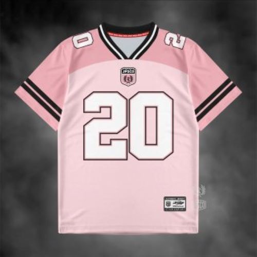 WAREHOUSE RUGBY PINK GIRL SERIES JERSEY / WOMENS STREETWEAR JERSEY / NUMBER JERSEY / JERSEY
