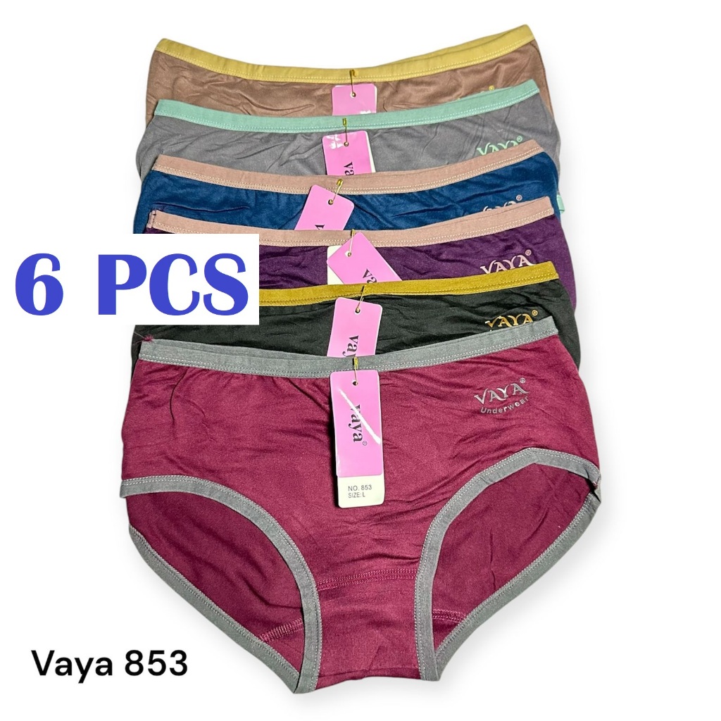 6 ชิ้น - VAYA Art 853 ชุดชั้นในสตรี Size ML-XL-XXL