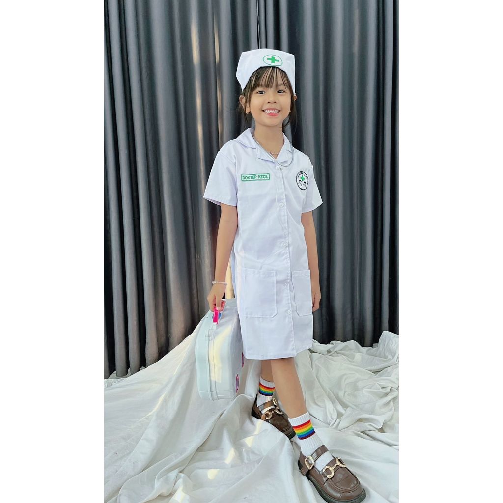LITTLE DOCTOR COSTUME สําหรับเด็กผู้หญิง