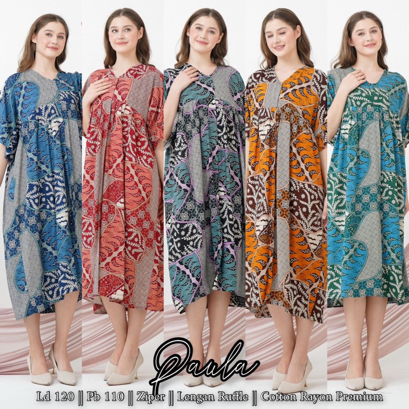 (Jessa) GEISHA นุ่มเรยอน Daster busui Friendly ld 130 Jumbo Casual nightgowns หญิงวัยรุ่นแม่ ABG ผู้