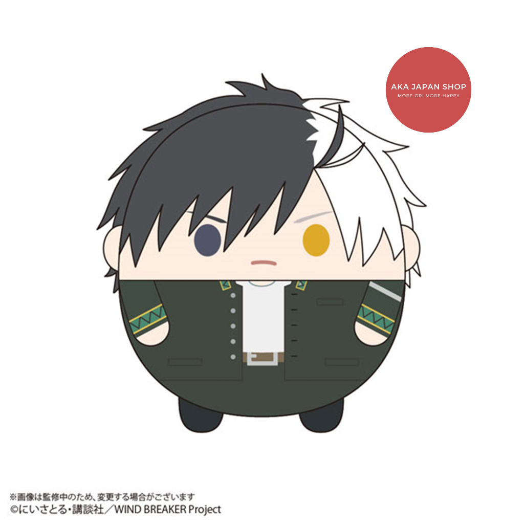 Wind Breaker Fuwakororin Fuwakorin Plushie Mascot ขนาด M Bofurin Haruka Sakura Smile Ver