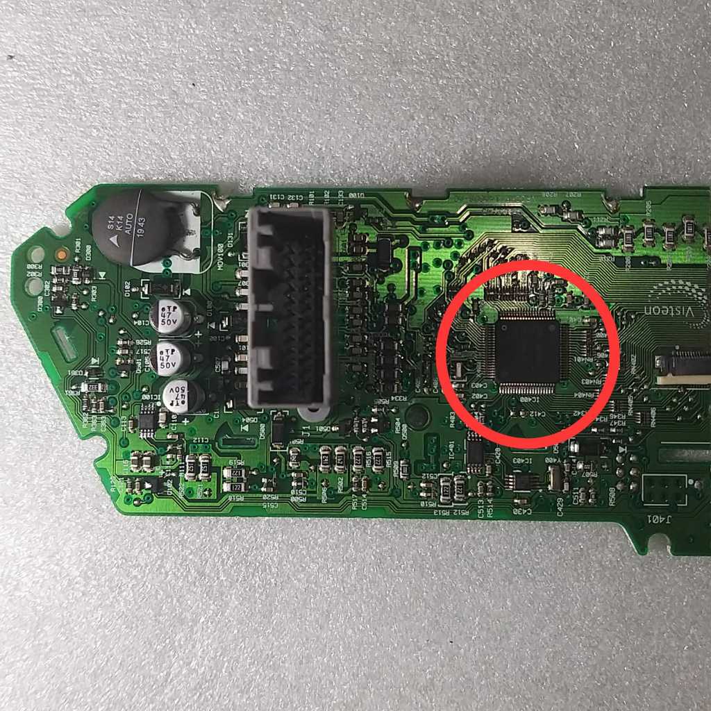 หน่วยความจําข้อมูลมาตรวัดความเร็ว IC cbr 150 D78F0839A2 QS 1908KM420