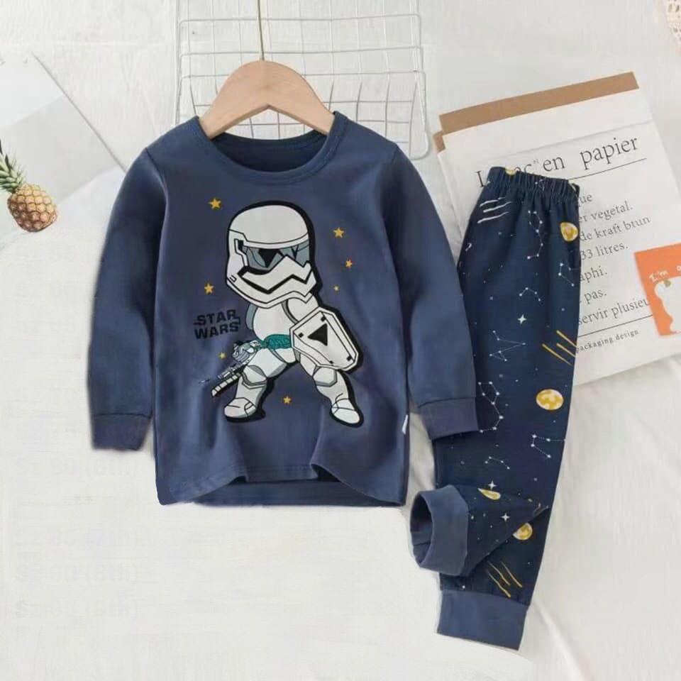 ชุดนอนเด็กอายุ 1-10 ปี Star Wars Edition