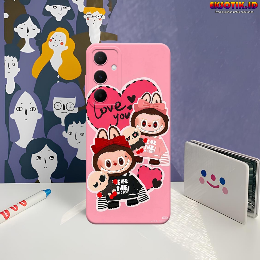 เคส Samsung A55 - เคส Samsung A55 - เคสแฟชั่น - Samsung A55 Silicone - Cool and Cute Motif - Samsung