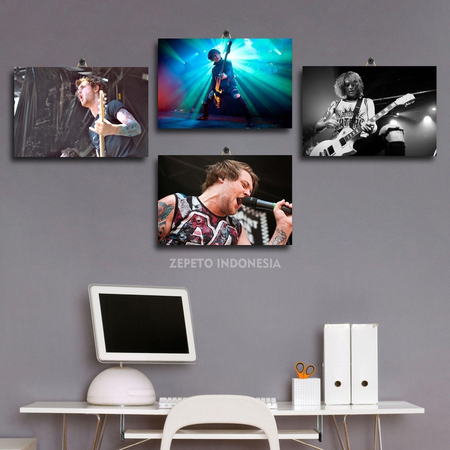 Asking Alexandria / Zepeto Indonesia Band Poster / Room Display /WGS|WGYFG