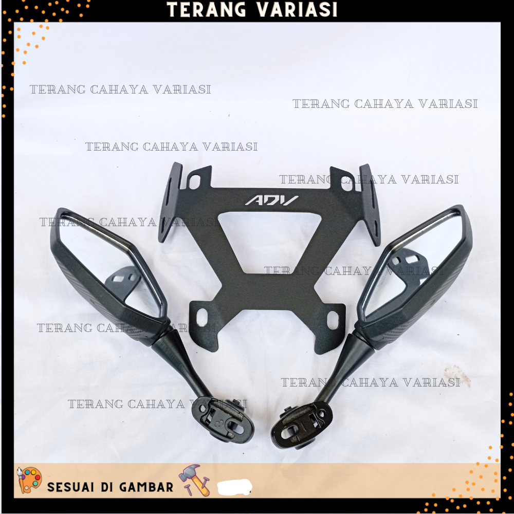 SERPO ADV 150 BRACKET SERPO ADV 160 และ NINJA MODEL FAIRING MIRROR