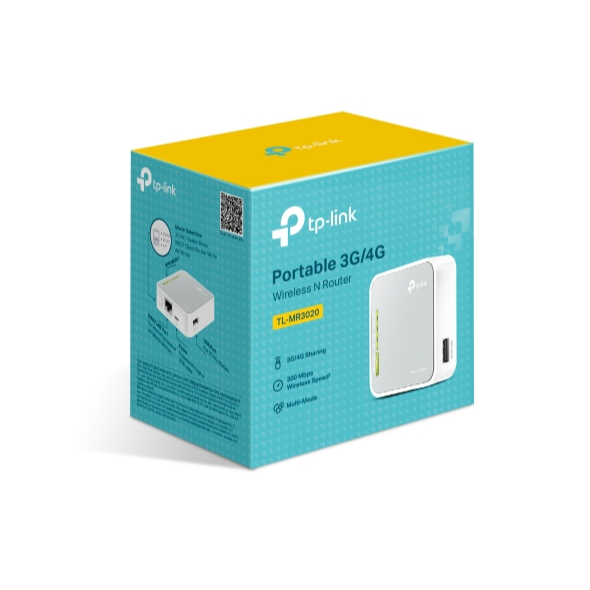 Tp-link TL-MR3020 เราเตอร์ N ไร้สาย 3G/4G แบบพกพา 150Mbps TPlink 3020