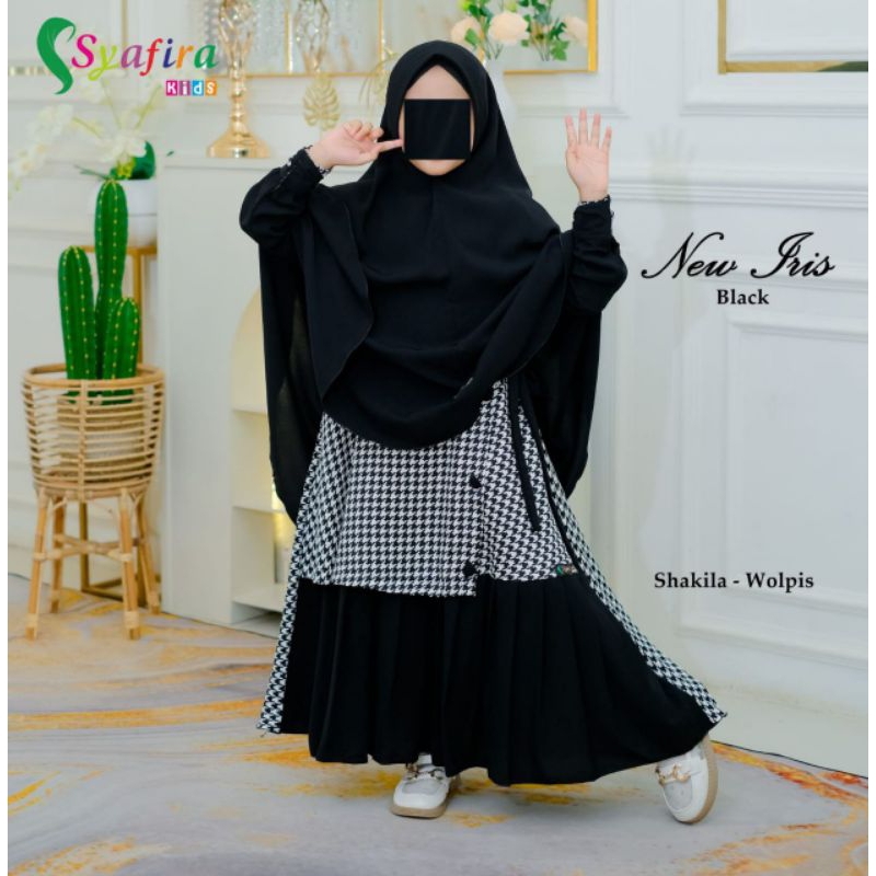 NEW IRIS ชุดกามิสเด็กพร้อมฮิญาบ by Syafira Kids
