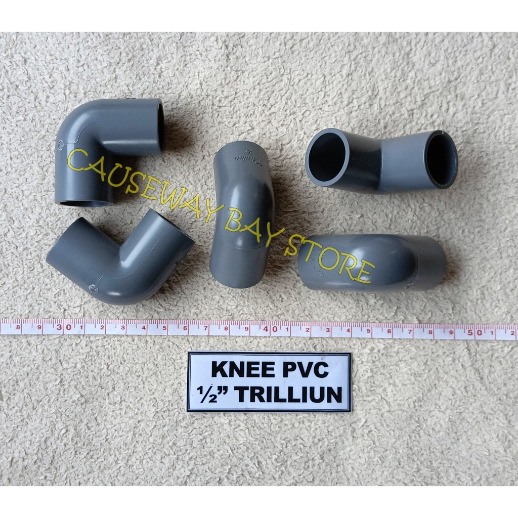 KNEE PVC 1/2 นิ้ว TRILLION
