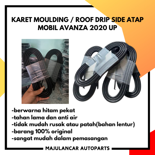 หลังคายาง / คิ้วรายการ / หลังคายาง สําหรับ AVANZA 2020 UP ORIGINAL