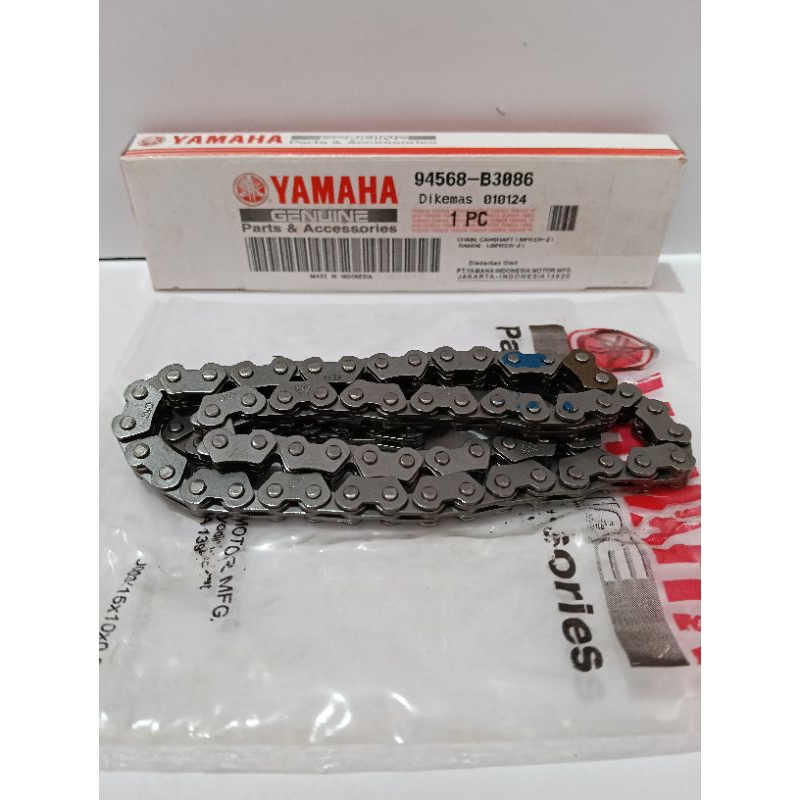 MESIN KAMPRAT ENGINE CHAIN JUPITER Z, VEGA R NEW, BURHAN ORIGINAL LENGTH 86L
