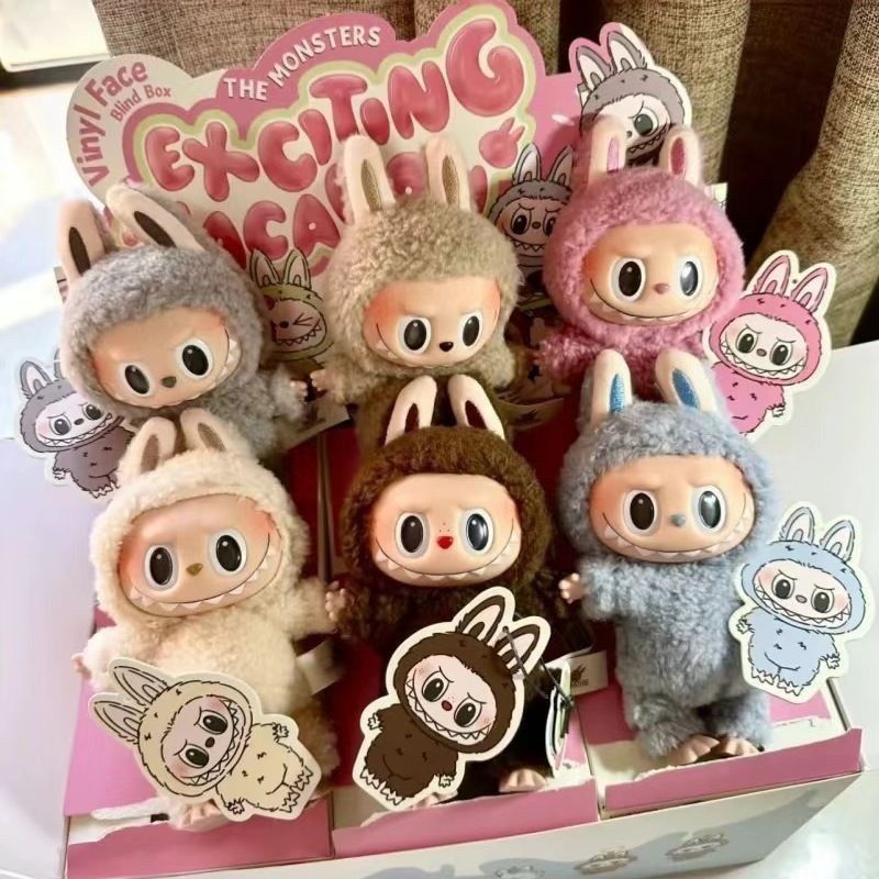 GANTUNGAN POP MART Labubu The Monsters Exiting Macaron Premium Luxury Hanging Bag, Viral ล่าสุด