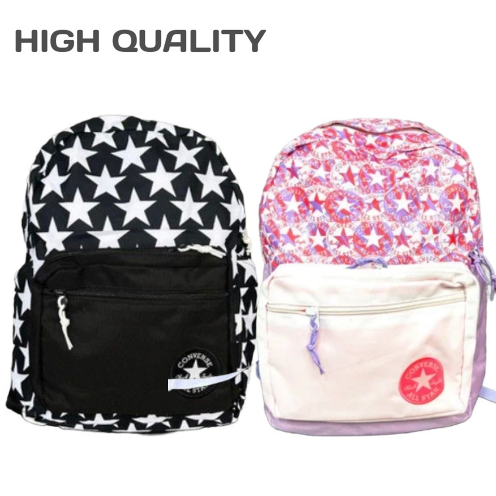 Converse BASIC GO 2 CANVAS BACKPACK / CANVAS BACKPACK / BAGPACK / SCHOOL BAG / COLLEGE BAG / WORK BA