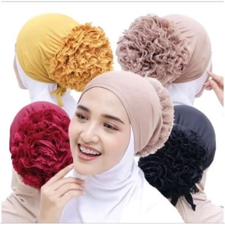 Inner Turki Cepol Ciput Spandex Renda Premium Ori