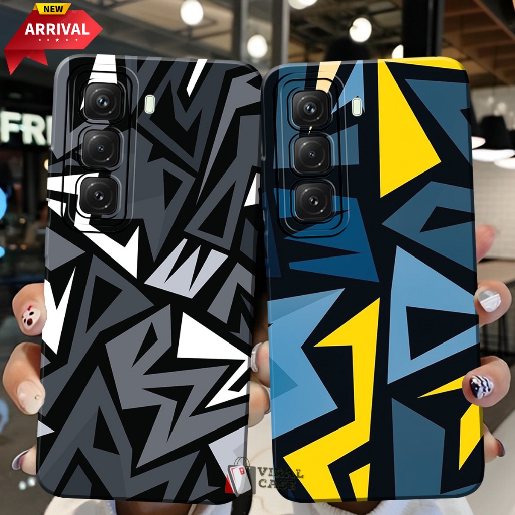 Infinix Hot 50 4G/Hot 50 5G 2024 / Hot 40 4G 2024 Hot 40 PRO 4G 2024 Softcase ยางยืดหยุ่น l ซิลิโคน 